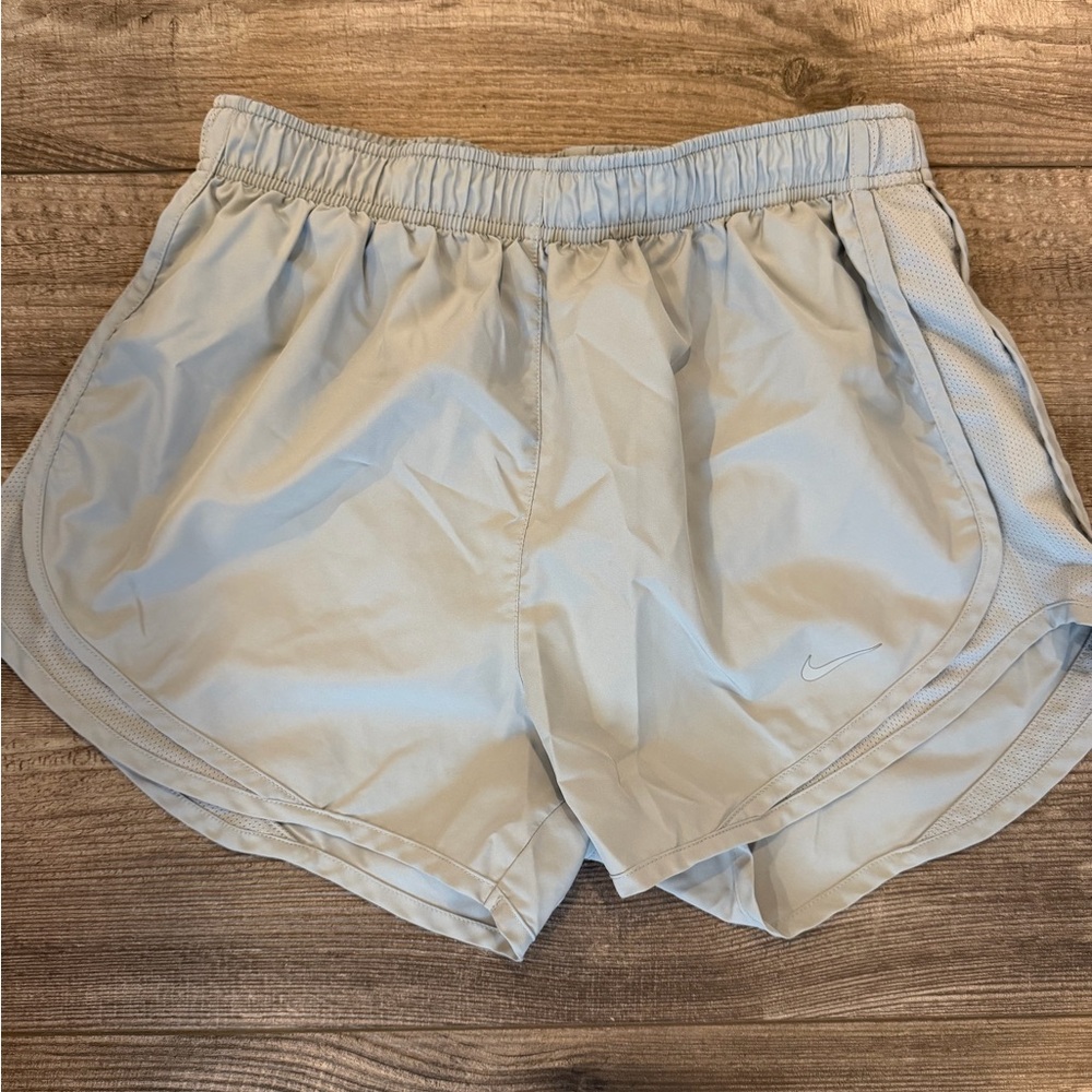 Nike Women's Pale Gray Athletic Running Shorts